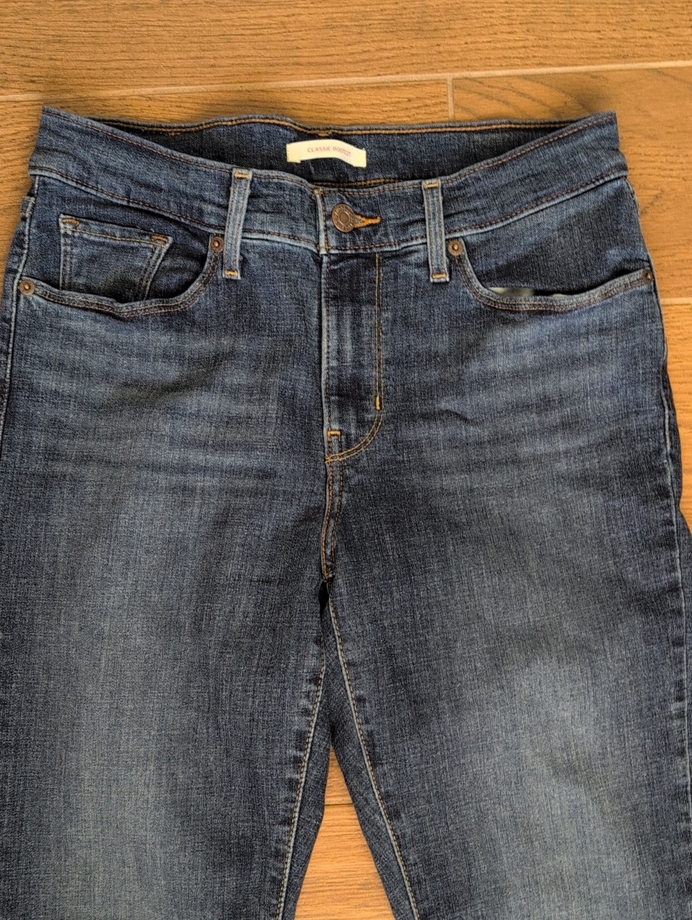 Levi's Classic Bootcut Jeans Size 6 - Picture 3 of 9
